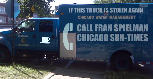 Chicago WATER Investigator Truck/ Chicago Clout