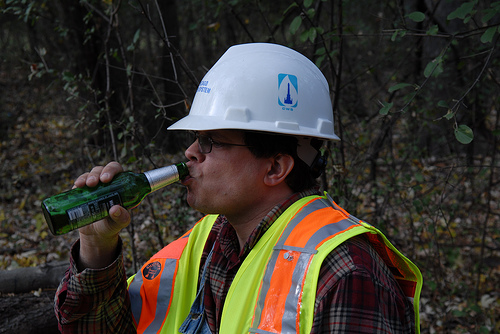 Drinking on the Job Chicago City Worker.jpg