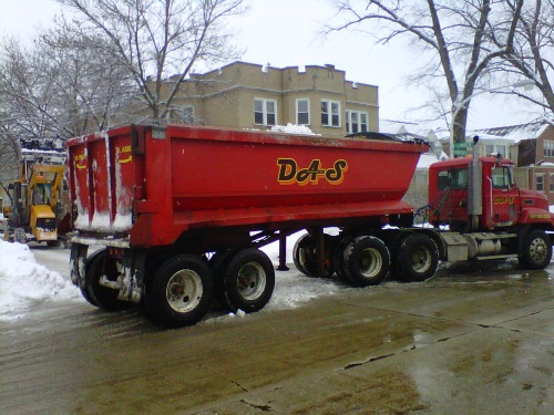 Daley's Hired Trucks Return for Blizzard 2011
